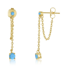 Load image into Gallery viewer, DRIP GOLD EARRINGS