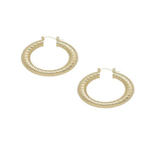 Load image into Gallery viewer, Thick TextureD Hoop Earrings
