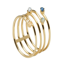 Load image into Gallery viewer, ULTRAMARINE GOLD RING
