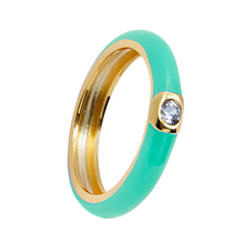 Load image into Gallery viewer, MINT ISOLATION GOLD RING