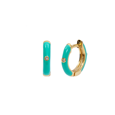 MINT OHANA GOLD EARRINGS