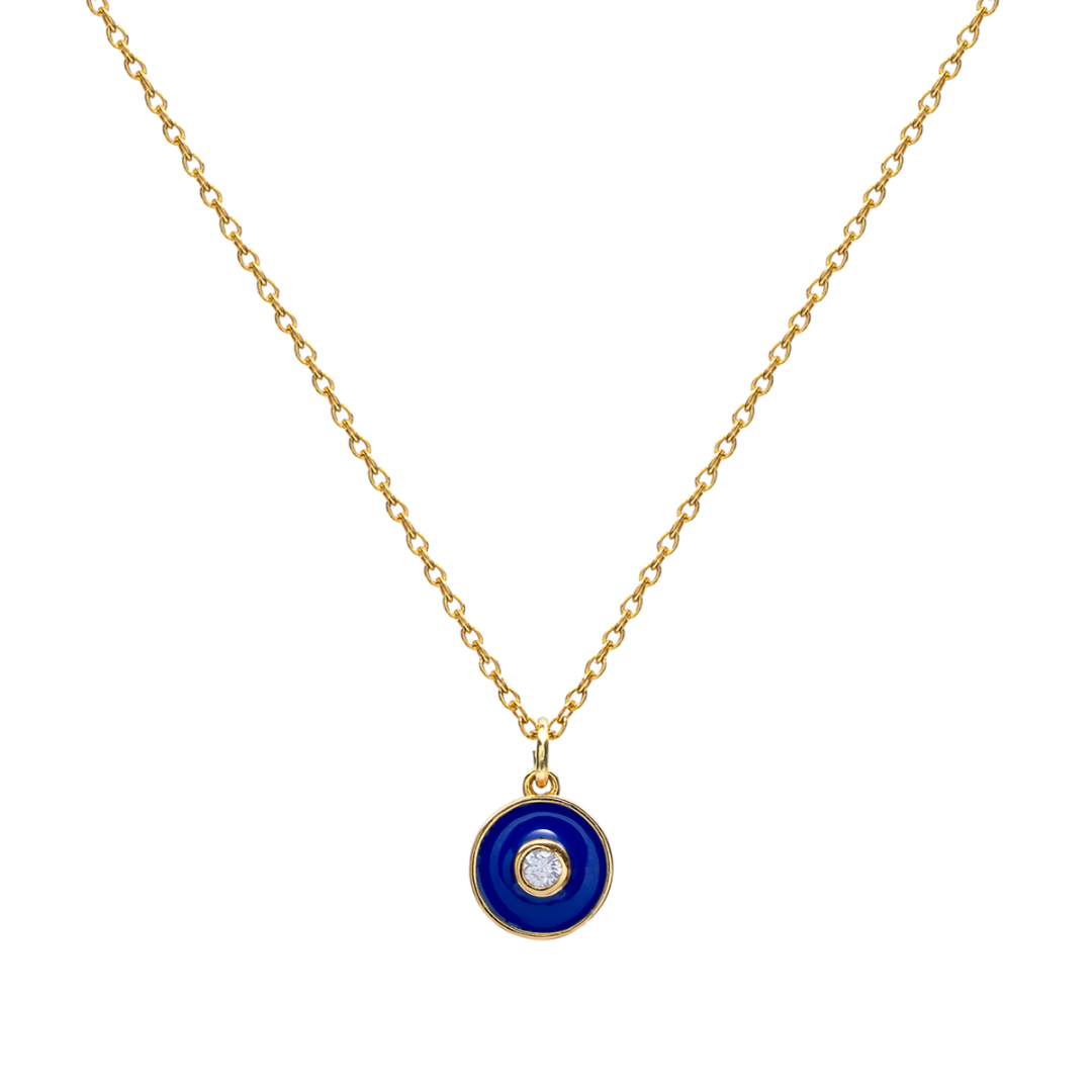 NAVY MAJEURE GOLD NECKLACE