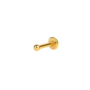 BUTTON GOLD PIERCING