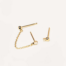 Load image into Gallery viewer, MUSKETEER GOLD EARRINGS