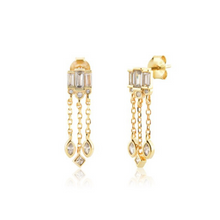 Load image into Gallery viewer, STUNT GOLD EARRINGS