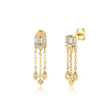 STUNT GOLD EARRINGS