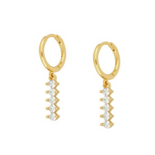 Load image into Gallery viewer, ZINA GOLD EARRINGS