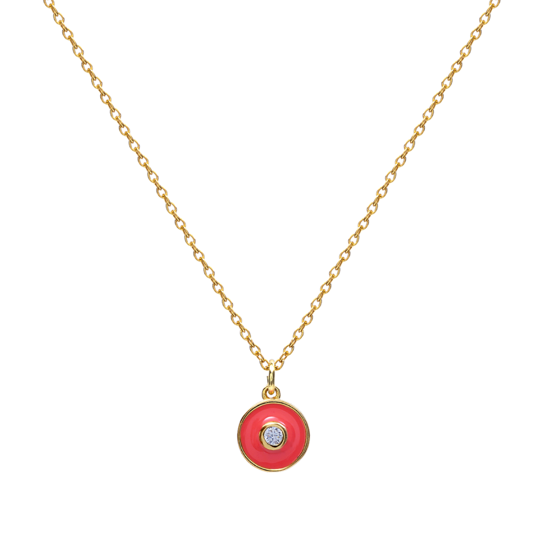 CORAL MAJEURE GOLD NECKLACE