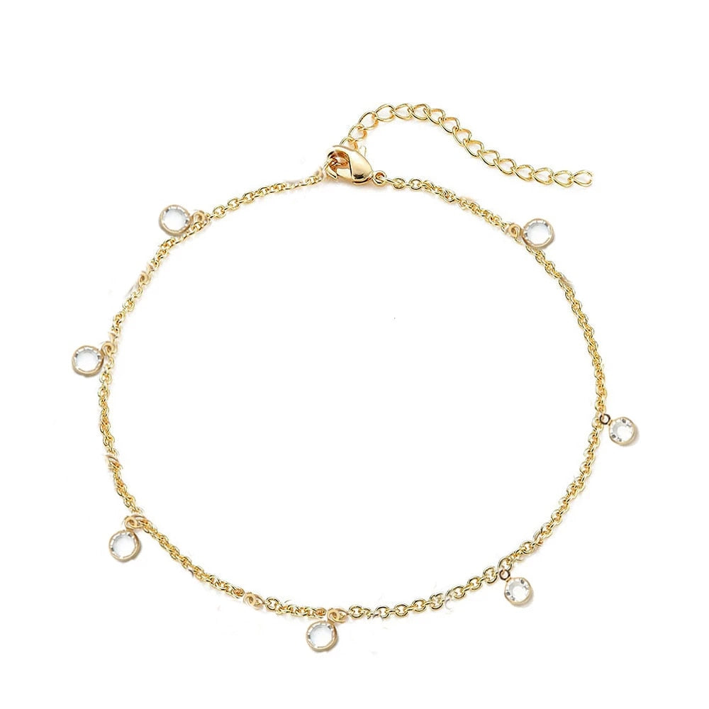 Stacey Gold Anklet
