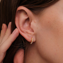 Load image into Gallery viewer, CAMELIA GOLD EARRINGS