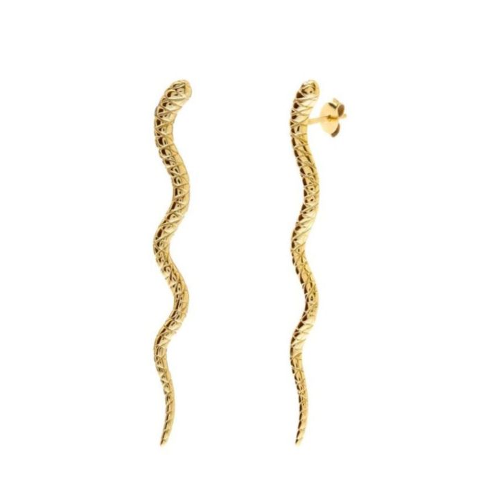 BOA GOLD EARRINGS