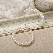 Load image into Gallery viewer, BOSTON PEARL HOOPS