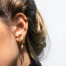 Load image into Gallery viewer, BOWIE GOLD EARRINGS