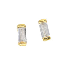Load image into Gallery viewer, HALEY WHITE GOLD EARRINGS