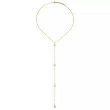 Load image into Gallery viewer, THE DELICATE LARIAT NECKLACE