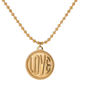 LOVERS GOLD NECKLACE