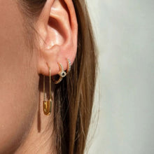 Load image into Gallery viewer, PIN GOLD EARRINGS