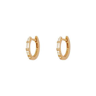 SHELLY GOLD EARRINGS