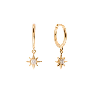 SIRIUS GOLD EARRINGS